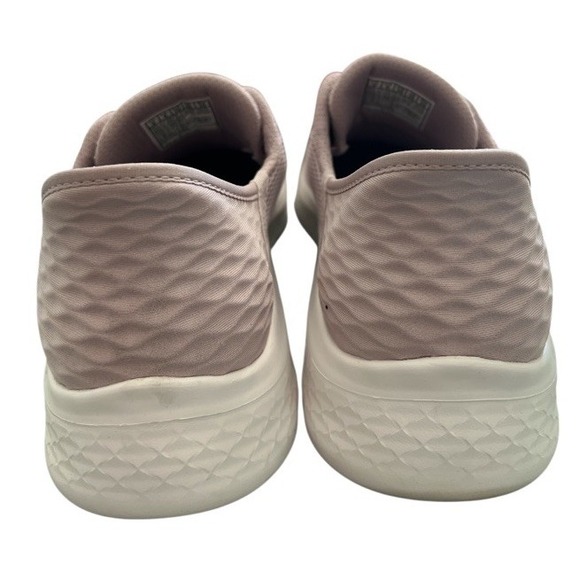 Skechers Go Walk Slip-Ins Women's 9 Mauve Pink Comfort Walking‎ Shoes Sneakers - Picture 4 of 8